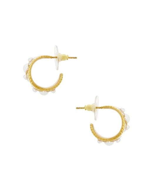 petit moments Metallic Daisy Earrings