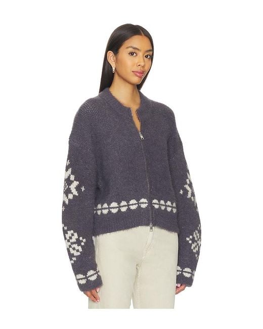 LSPACE Blue Cosmos Sweater