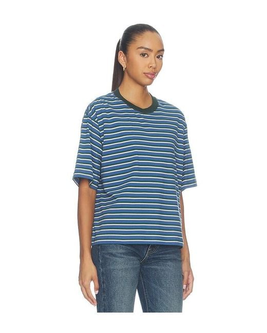 Lovers + Friends Blue Dana Tee