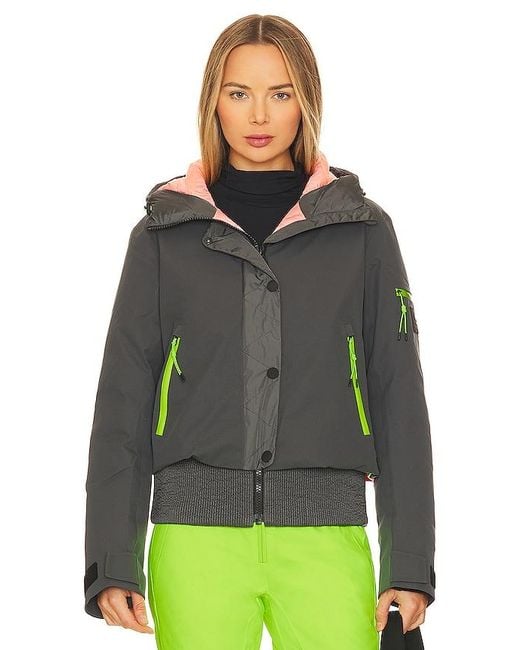 Bogner Fire + Ice Green Emely Ski Jacket