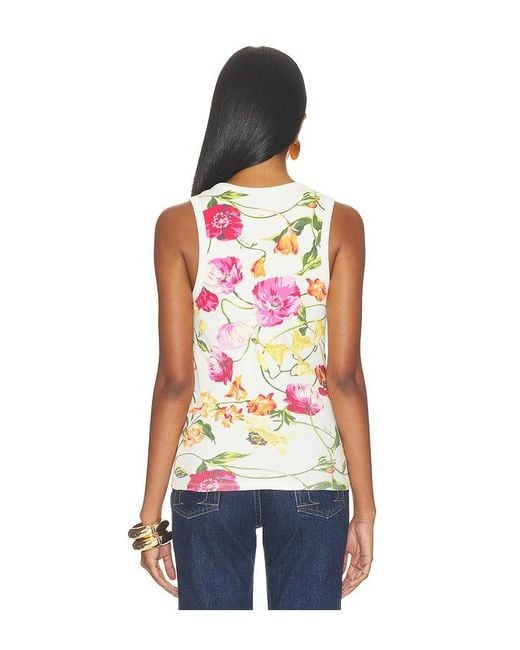 KENZO Blue Wildflower Tank Top
