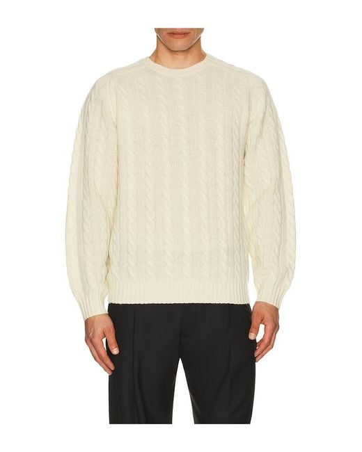 Beams Plus Strick in Natural für Herren