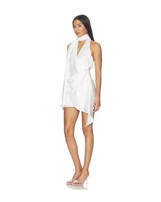 Lovers + Friends White Faby Mini Dress