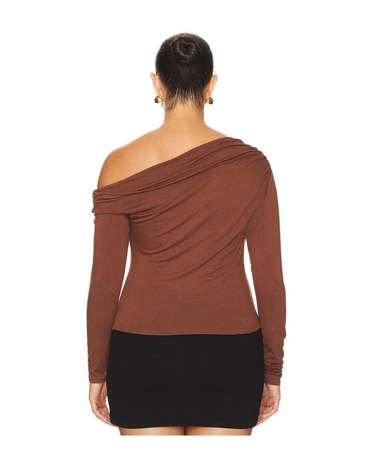 AFRM Brown Bria Top