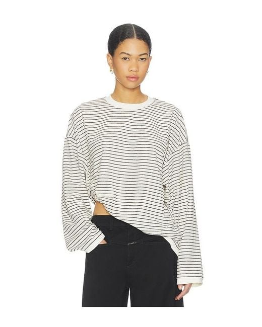 Lioness White Cheri Long Sleeve Top