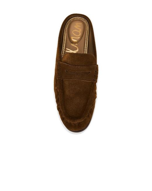 Sam Edelman Brown Louella Mule Loafer