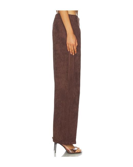 BY.DYLN Brown Lidia Straight Leg