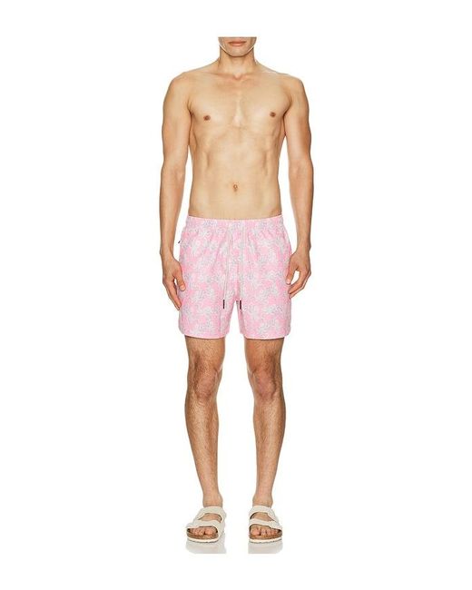 Oas Pink Octo Swim Shorts for men