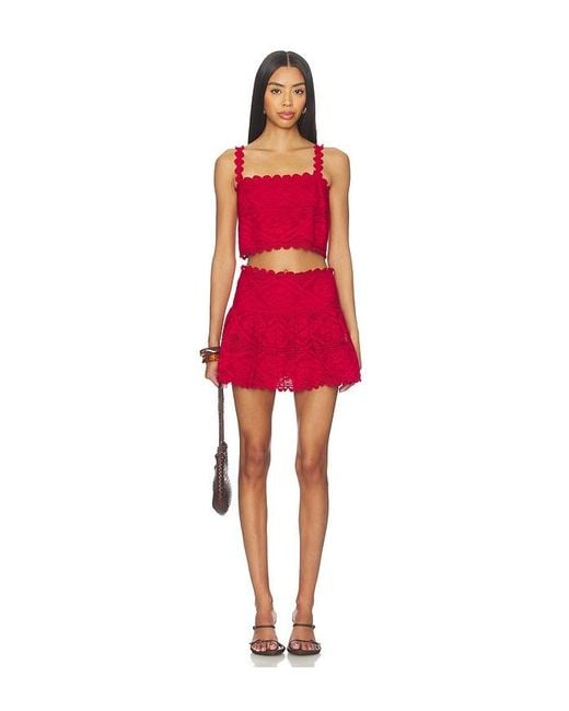 Saylor Red Mariposa Set