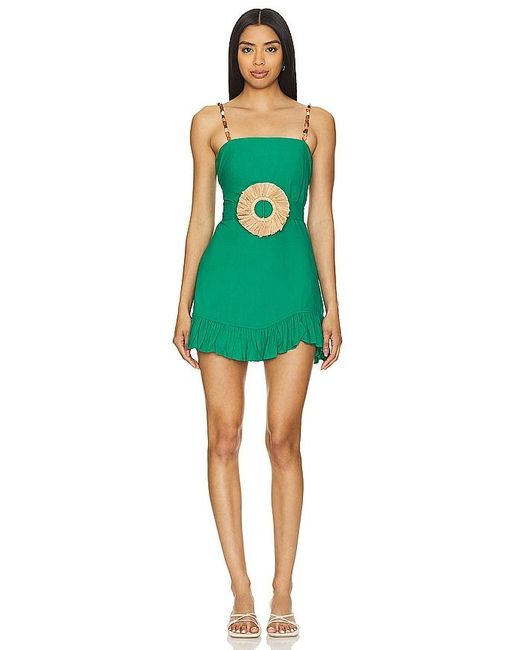 Sundress Green Francine Dress