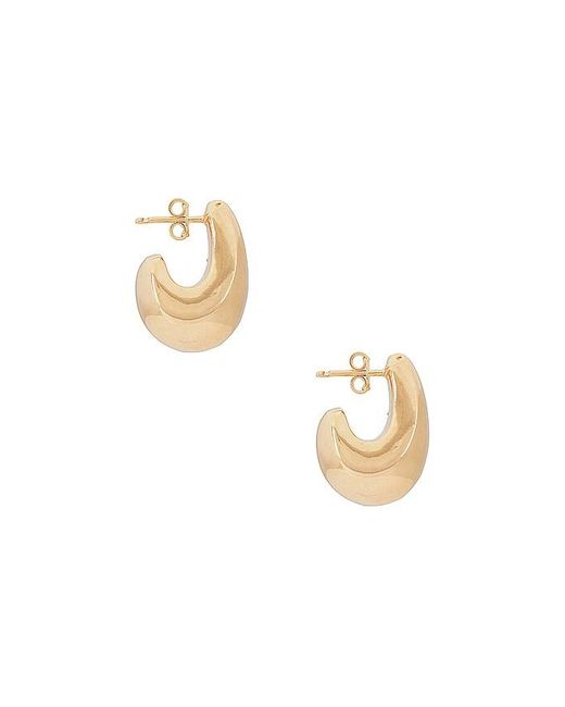 Jordan Road Jewelry Metallic Swoop Earrings