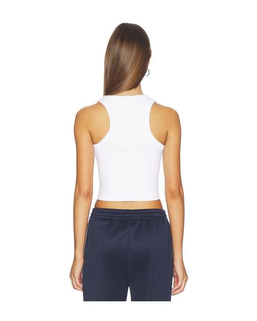 Halfdays White Sunn Seamless Racerback Top