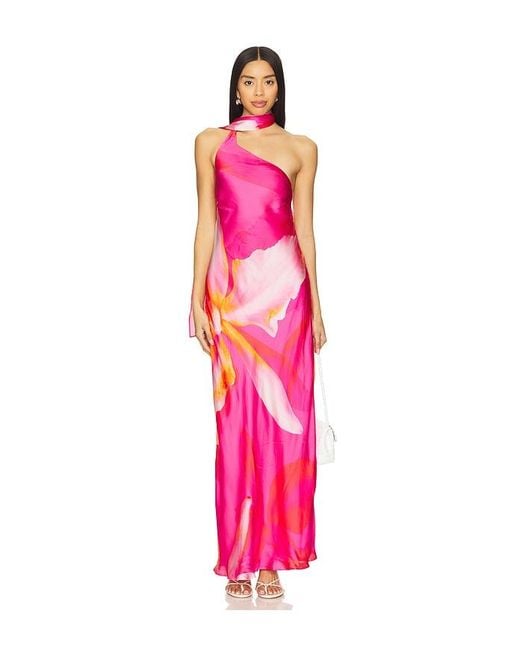 Cin Cin Pink Hera Maxi Dress