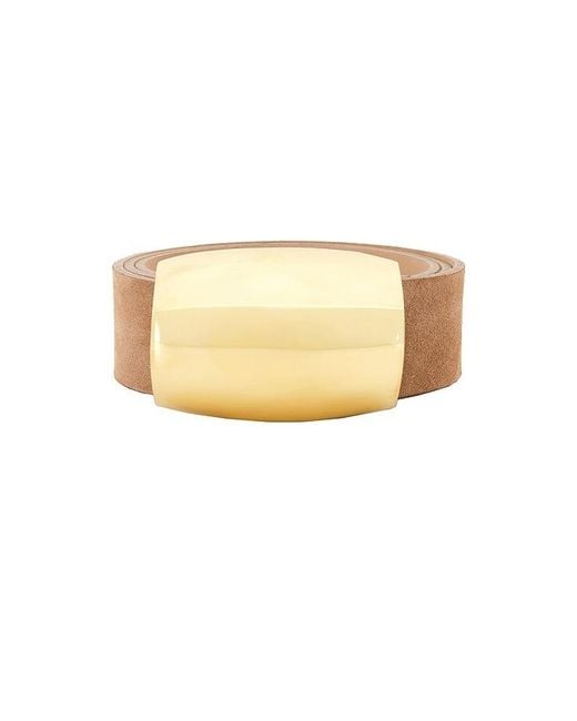 L'Agence Multicolor Milou Domed Suede Belt