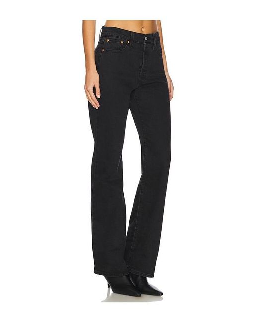 Levi's Black Wedgie Boot Jeans