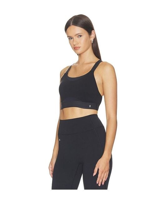 On Shoes Blue Performance Bra