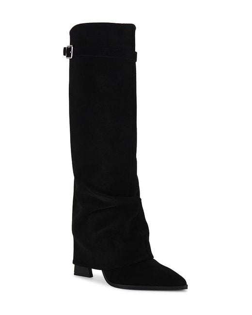 Free People Black Felicity Foldover Boot