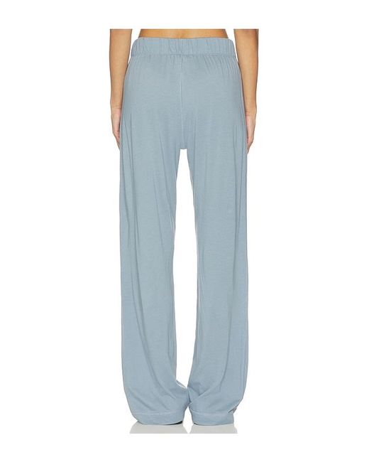 ÉTERNE Blue Butter Rib Lounge Pant