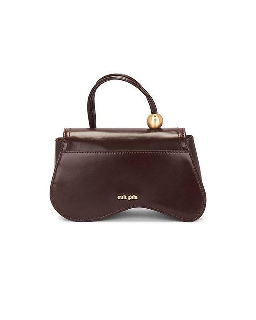 Cult Gaia Brown Kazia Crossbody Bag