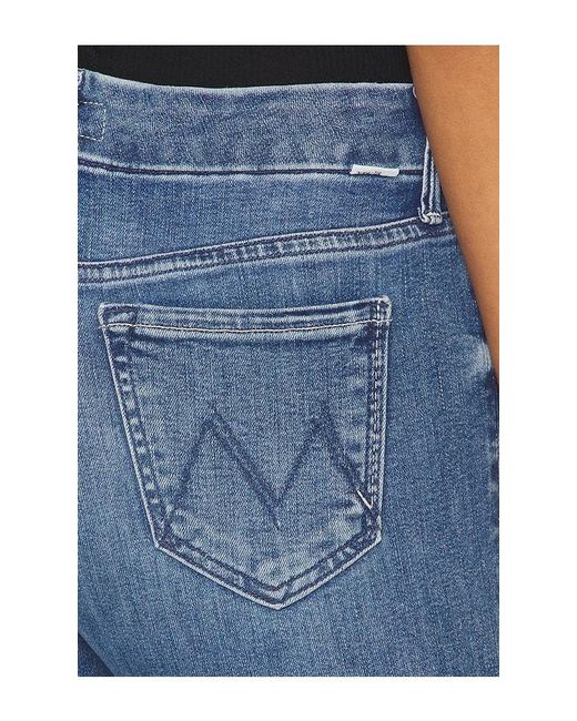 Mother Blue The Looker Ankle Jeans