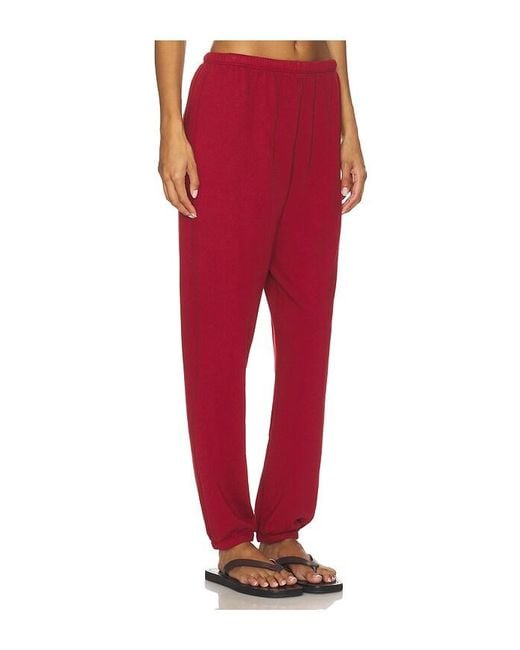 PERFECTWHITETEE Red Johnny Easy Sweatpant
