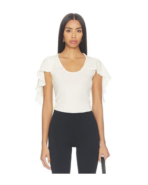 The Line By K Blue Piers Cape Top