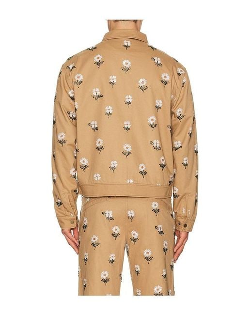 Honor The Gift Natural Flowers Beaded Jacket for men