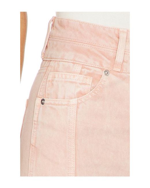 Veronica Beard Multicolor Taylor Cropped High Rise Wide Leg Jeans