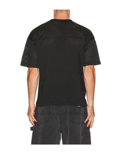 Obey Black Mesh Practice Jersey for men