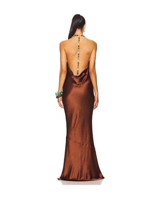 retroféte Brown Finley Dress