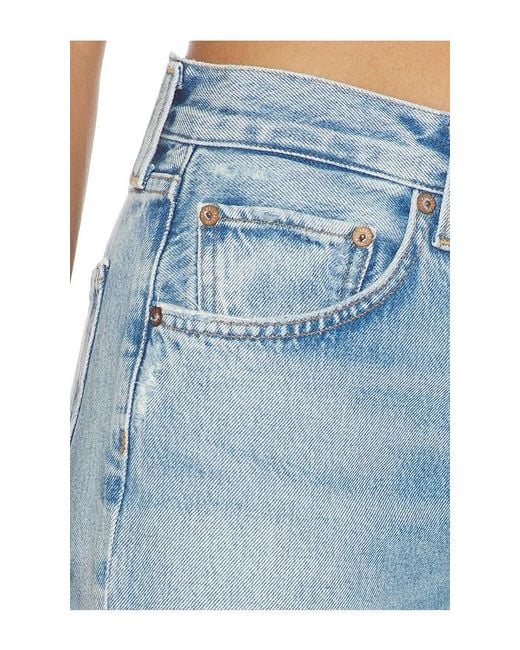 Agolde Blue Kick Boot Jeans