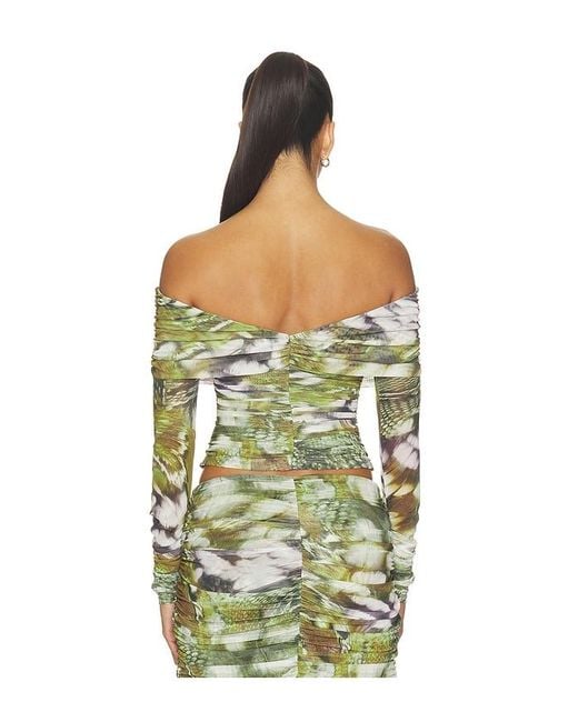 Coyle Top en Multi AFRM en coloris Green