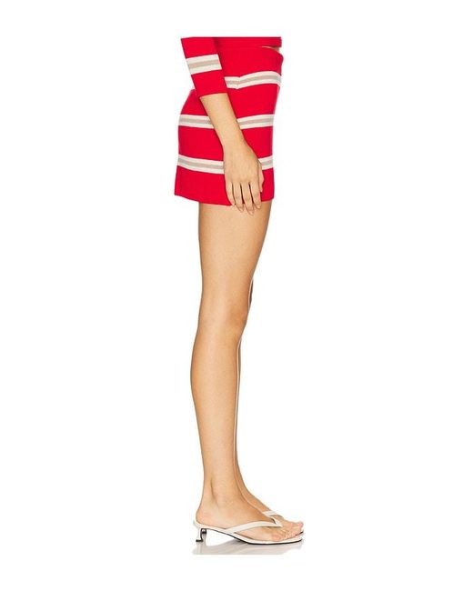 SER.O.YA Red Kian Knit Skort