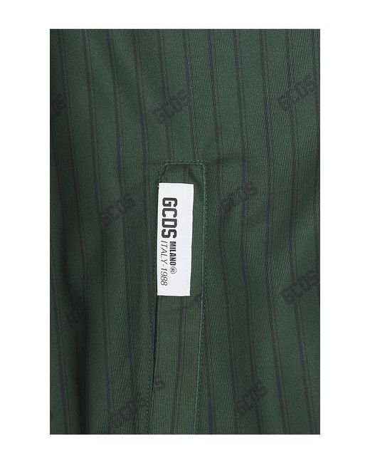 Gcds Multicolor Triacetate Pinstripe Track Jacket