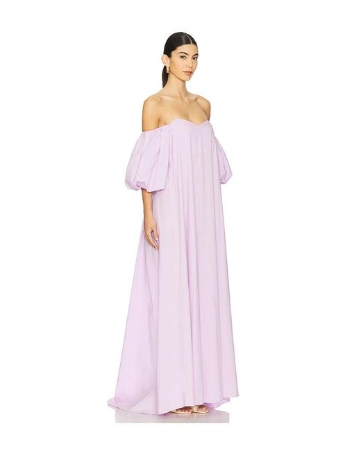 Caroline Constas White Abendkleid Palmer