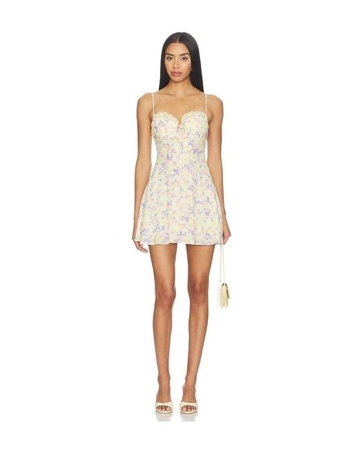 Lovers + Friends White Livia Mini Dress