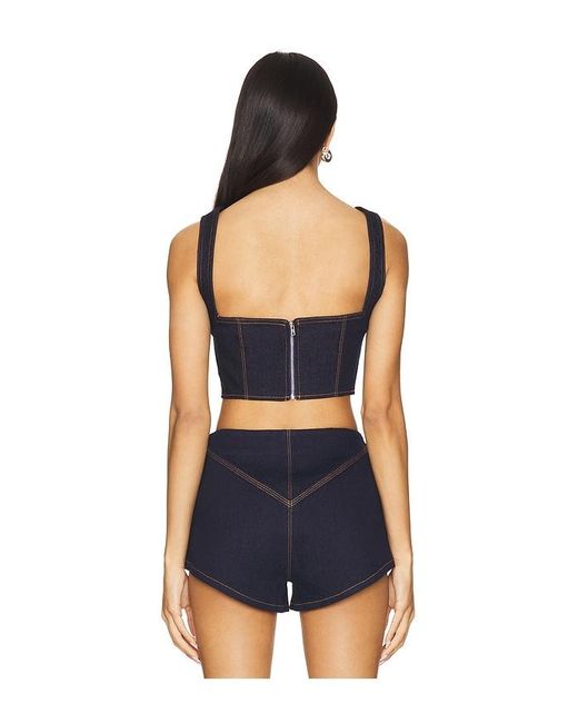 Nakedvice Blue Alba Top