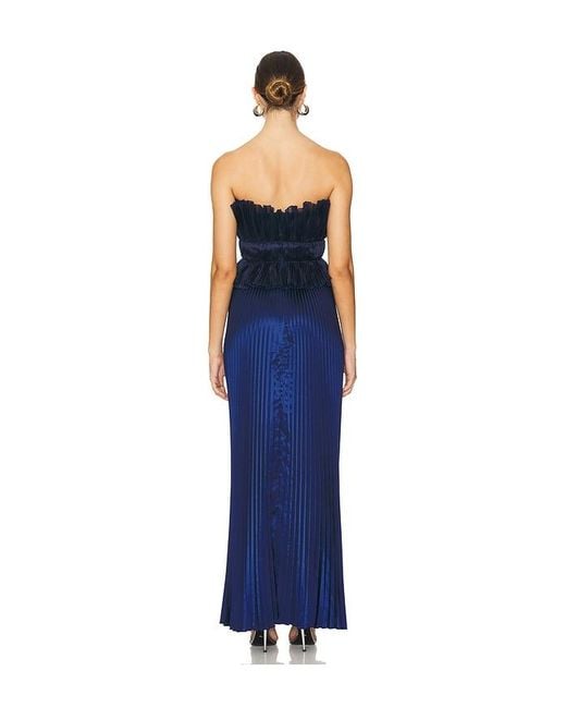 L'idée Blue Masquerade Gown