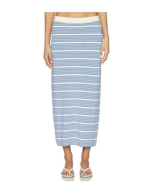 LSPACE Blue Ravello Skirt