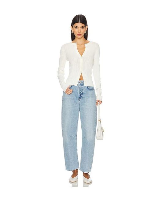 Citizens of Humanity Blue Miro Relaxed Wide Leg Jeans