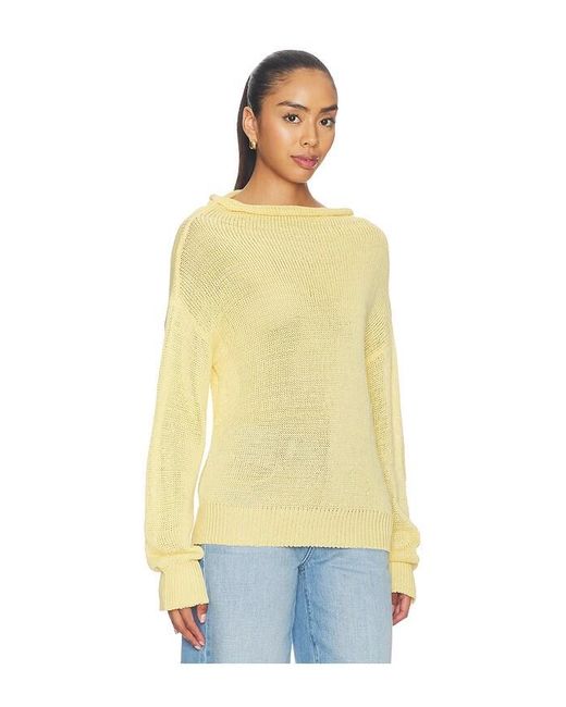 SER.O.YA Blue Strickpullover Oro