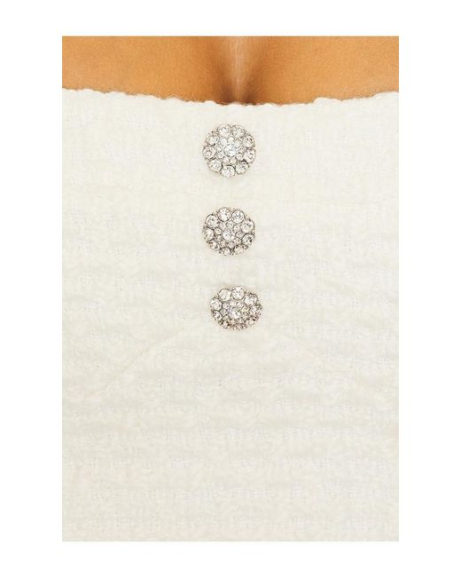 Lovers + Friends White Josephine Top