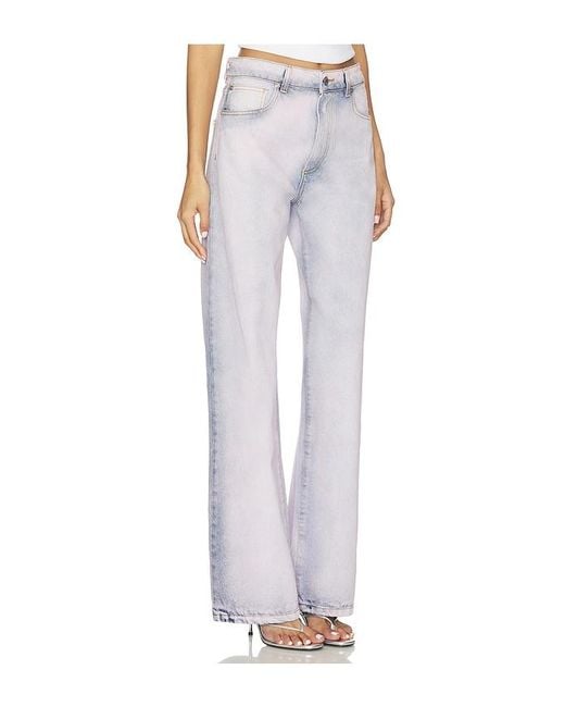 MSGM White Light Wash Jean