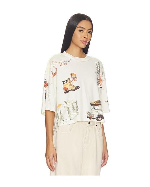 Free People Natural X Mountain View Graphic Tee