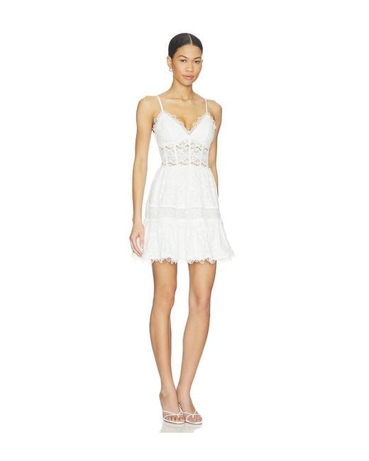 Waimari White Amarelle Mini Dress