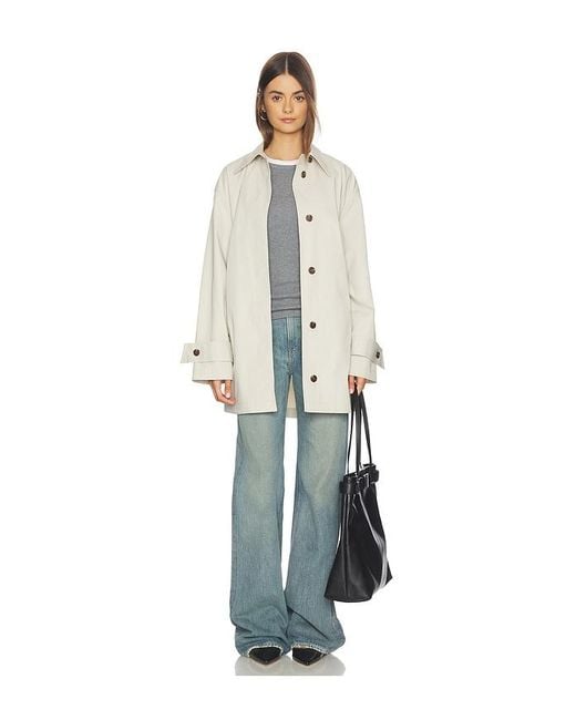 Theory White A Line Trench