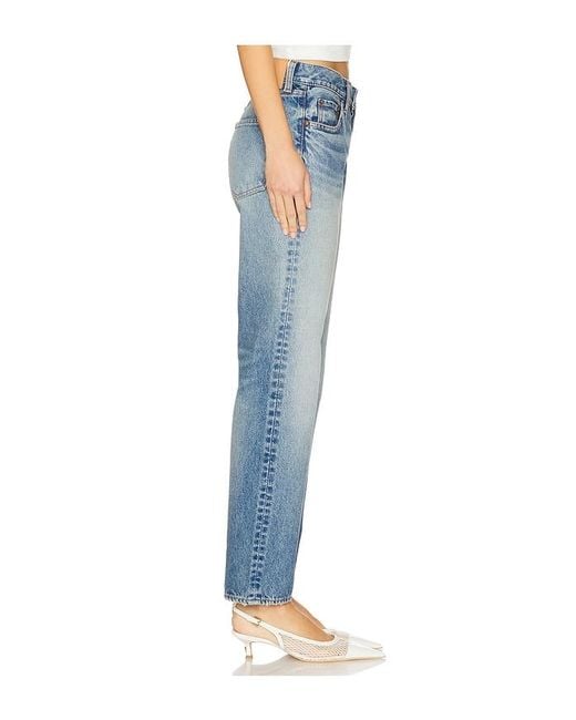 Moussy Blue Parkchester Straight Jeans
