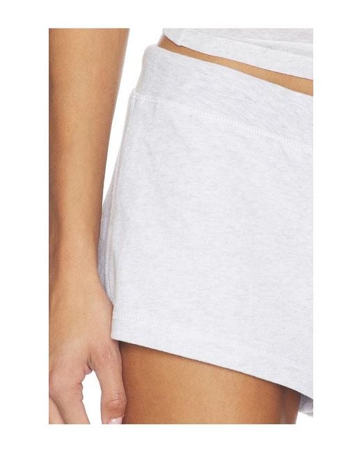 Entire studios White Lightweight Micro Short