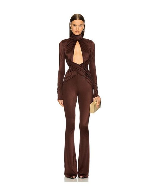 Michael Costello Brown X Revolve Salima Jumpsuit
