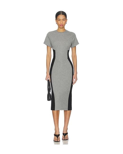 Fleur du Mal Multicolor Addie Midi Dress